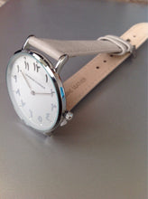 Charger l&#39;image dans la galerie, Crystal  Grey leather