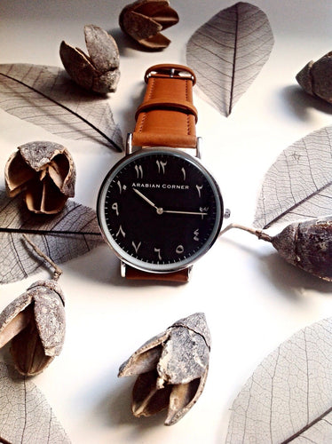 Montre Brown/black