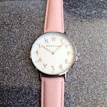 Charger l&#39;image dans la galerie, Silver Pink leather
